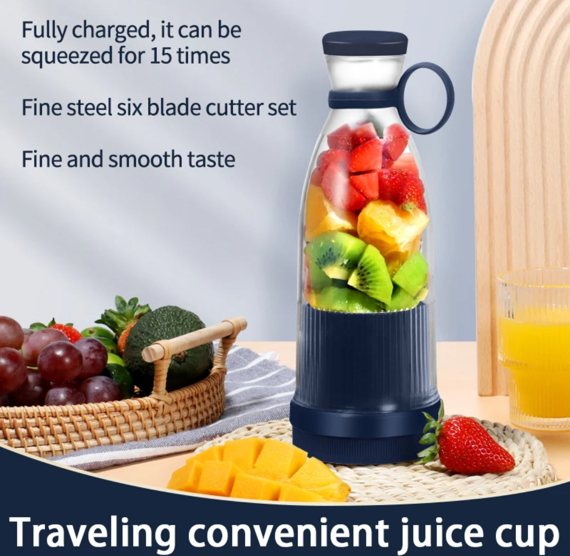 Juice Bottle  Portable Mini  Blender Usb