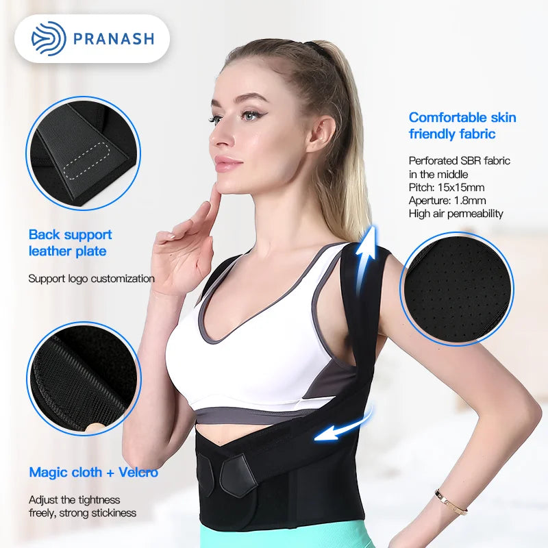 Adjustable Back Posture Corrector Belt