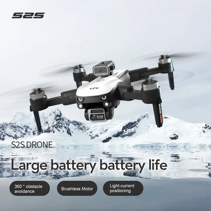 New S2S Mini Drone Profesional 8K HD Camera Fly 25Min