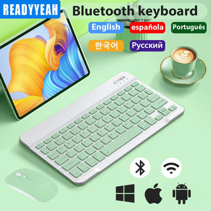 For iPad Bluetooth Mini Keyboard For Android iOS Windows