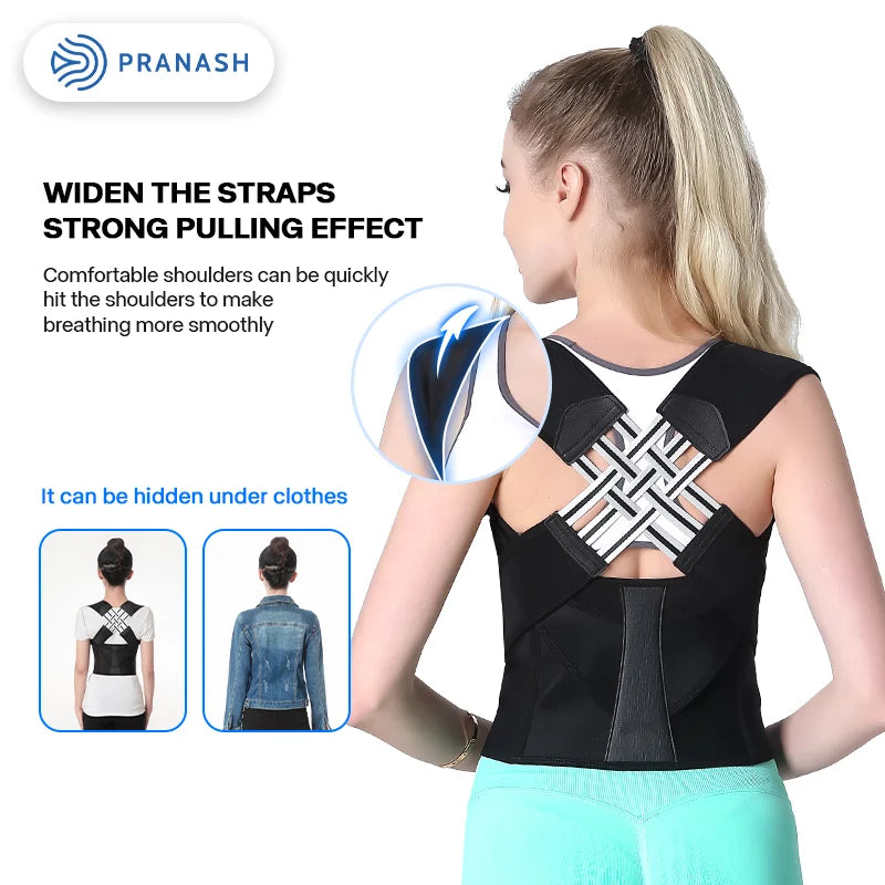 Adjustable Back Posture Corrector Belt