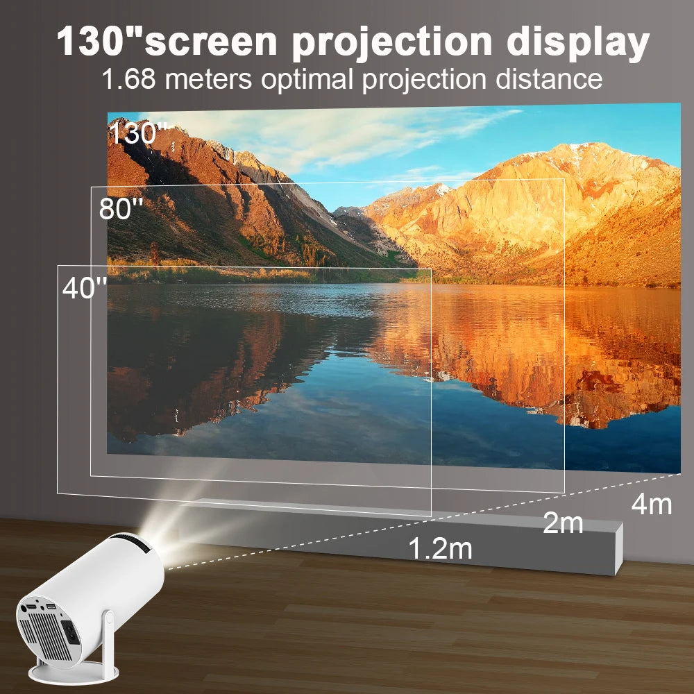 Projector 4K Android