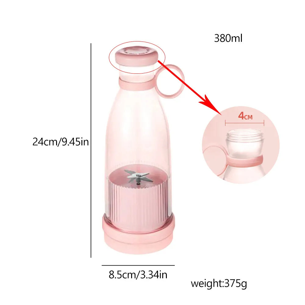 Juice Bottle  Portable Mini  Blender Usb